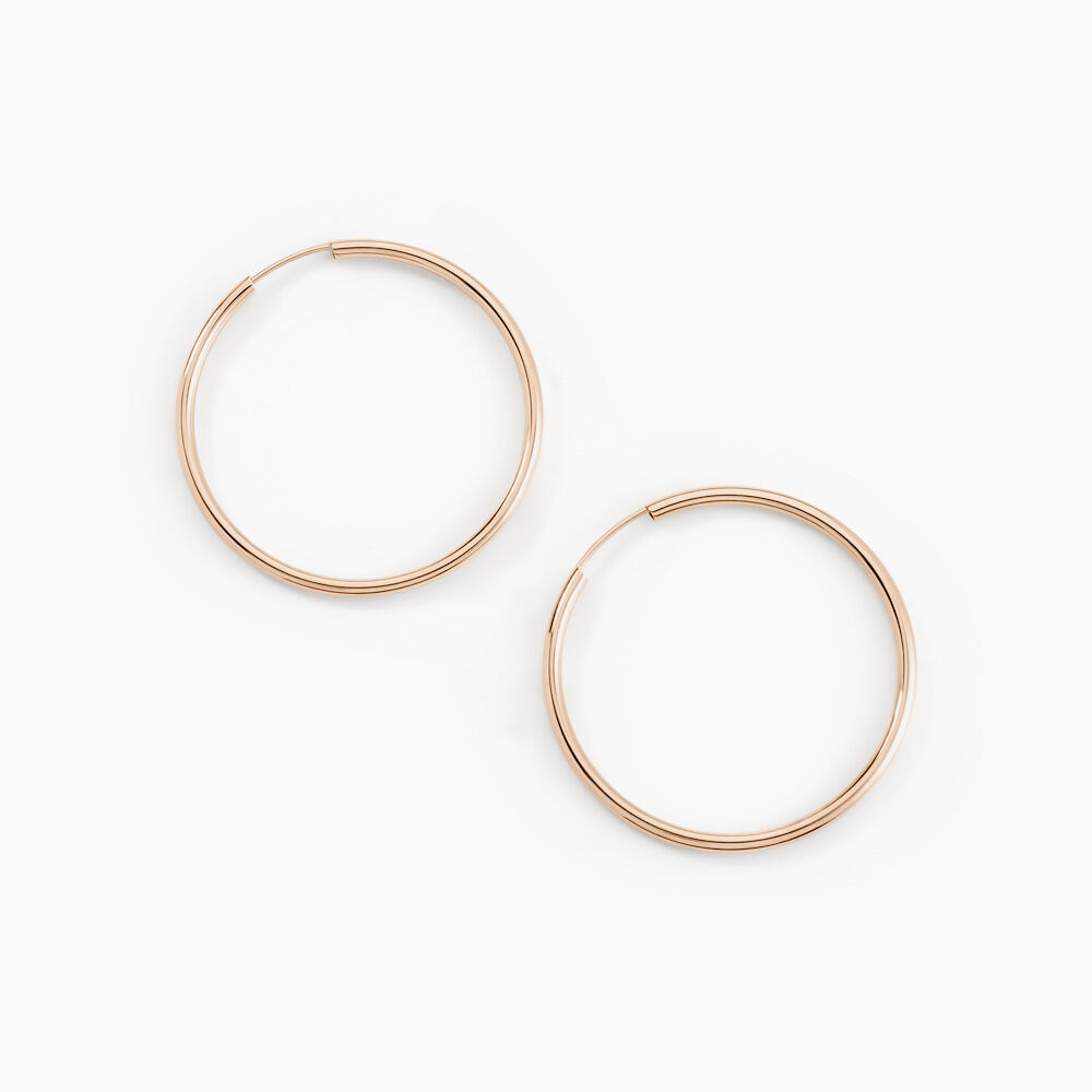 Cr&eacute;oles Valencina Or Rose - Cr&eacute;oles Femme | Marc Orian