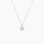 Collier Dari Or Blanc Oxyde De Zirconium - Colliers avec pierres Femme | Marc Orian