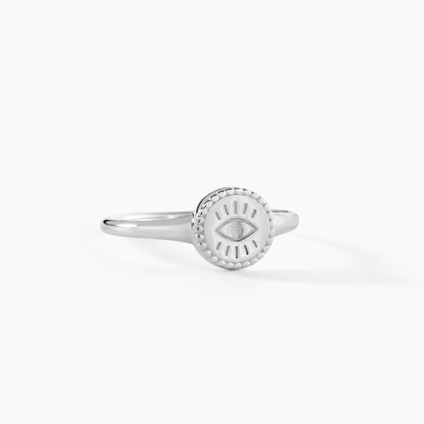 Bague Mystic Argent Blanc - Bijoux fantaisie Femme | Marc Orian