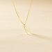 Pendentif Ionia Lettre Or Jaune - Pendentifs Famille | Marc Orian