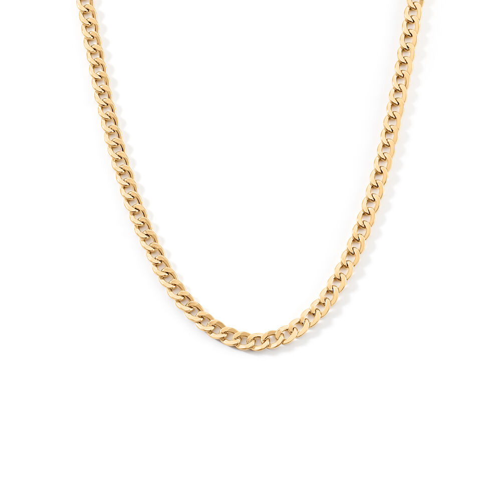 Collier Iris Or Jaune Maille Gourmette - Chaines Femme | Marc Orian