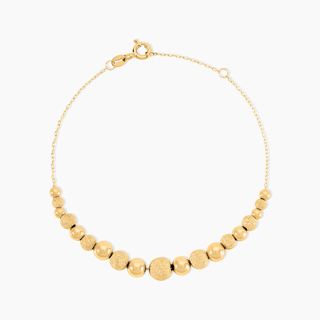 Bracelet Brooks Or Jaune - Bracelets cha&icirc;nes Femme | Marc Orian