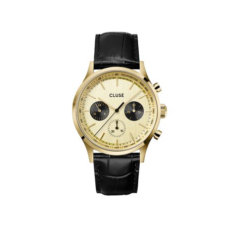 Montre Cluse Antheor Multifonction Doré - Montres étanches Homme | Marc Orian