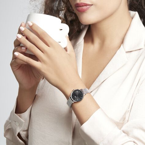 Montre Cluse Boho Chic Petite Acier Blanc - Montres Femme | Marc Orian