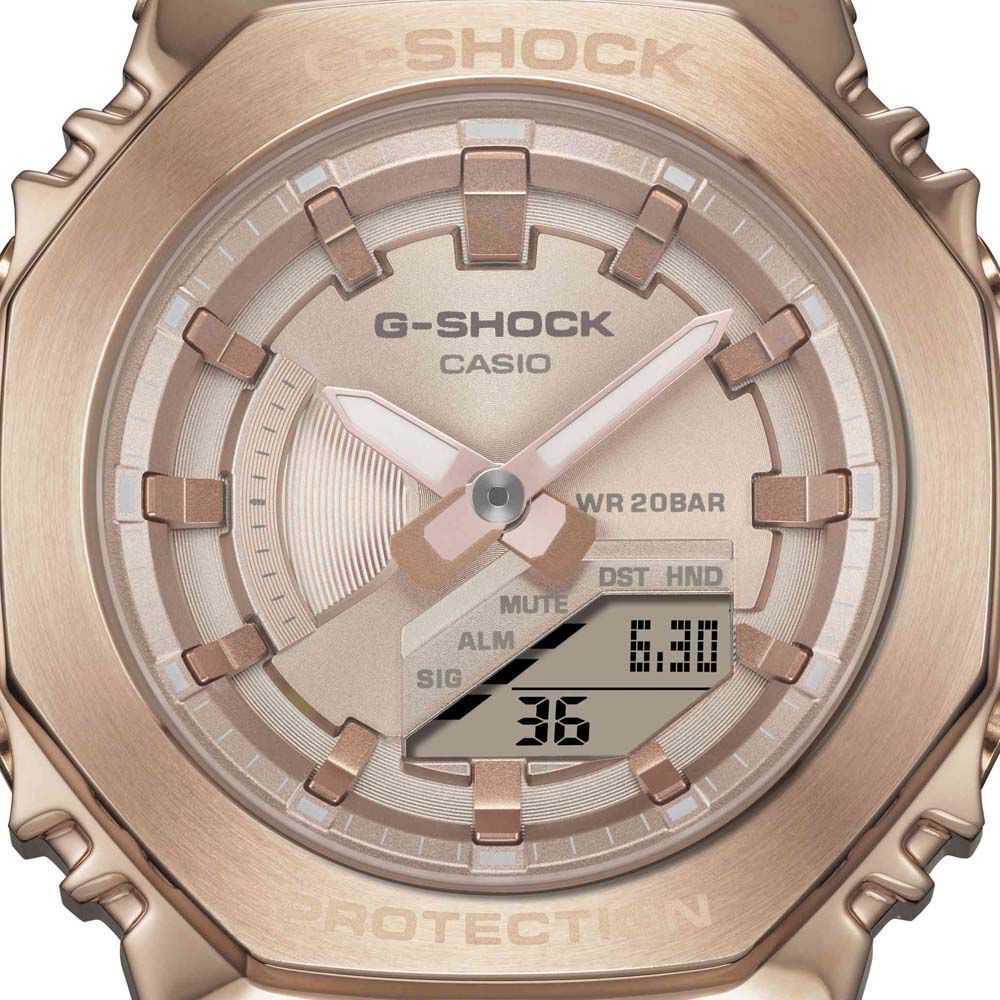 Montre Casio G-shock Casio G Shock Gm2100 Rose - Montres &eacute;tanches Femme | Marc Orian