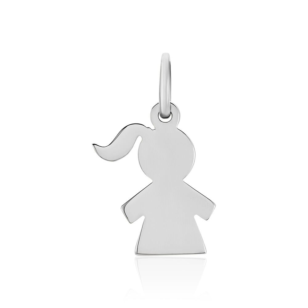 Pendentif Kids Argent Blanc - Pendentifs Femme | Marc Orian