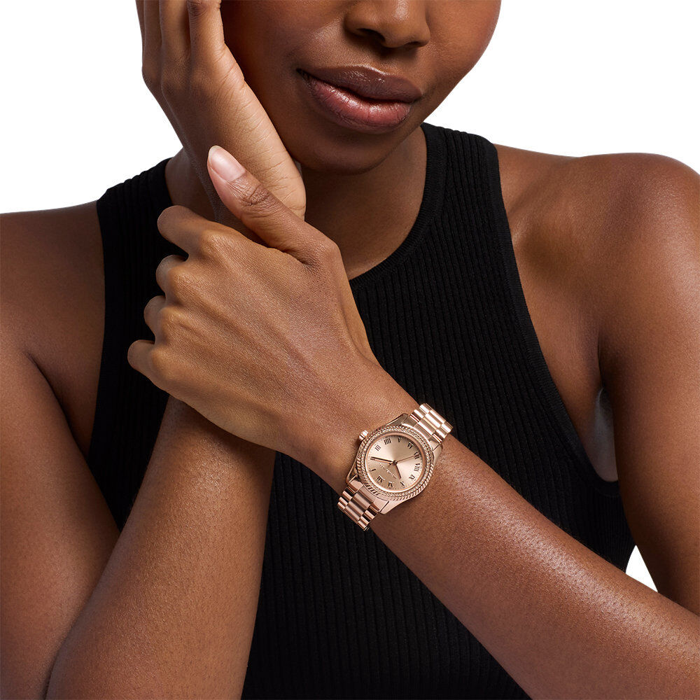 Montre Michael Kors Lexington Rose - Montres &eacute;tanches Femme | Marc Orian