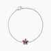 Bracelet Lalla Argent Blanc Pierre D'imitation - Bracelets fantaisie Femme | Marc Orian