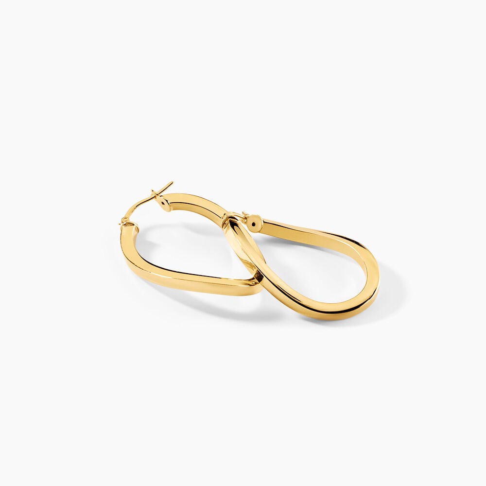 Cr&eacute;oles Silla Argent Dor&eacute; A L'Or 750/1000 - Cr&eacute;oles Femme | Marc Orian