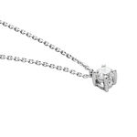 Collier Elfa Or Blanc Diamant - Colliers avec pierres Femme | Marc Orian
