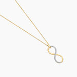 Collier Infino Or Jaune Diamant - Colliers avec pierres Femme | Marc Orian