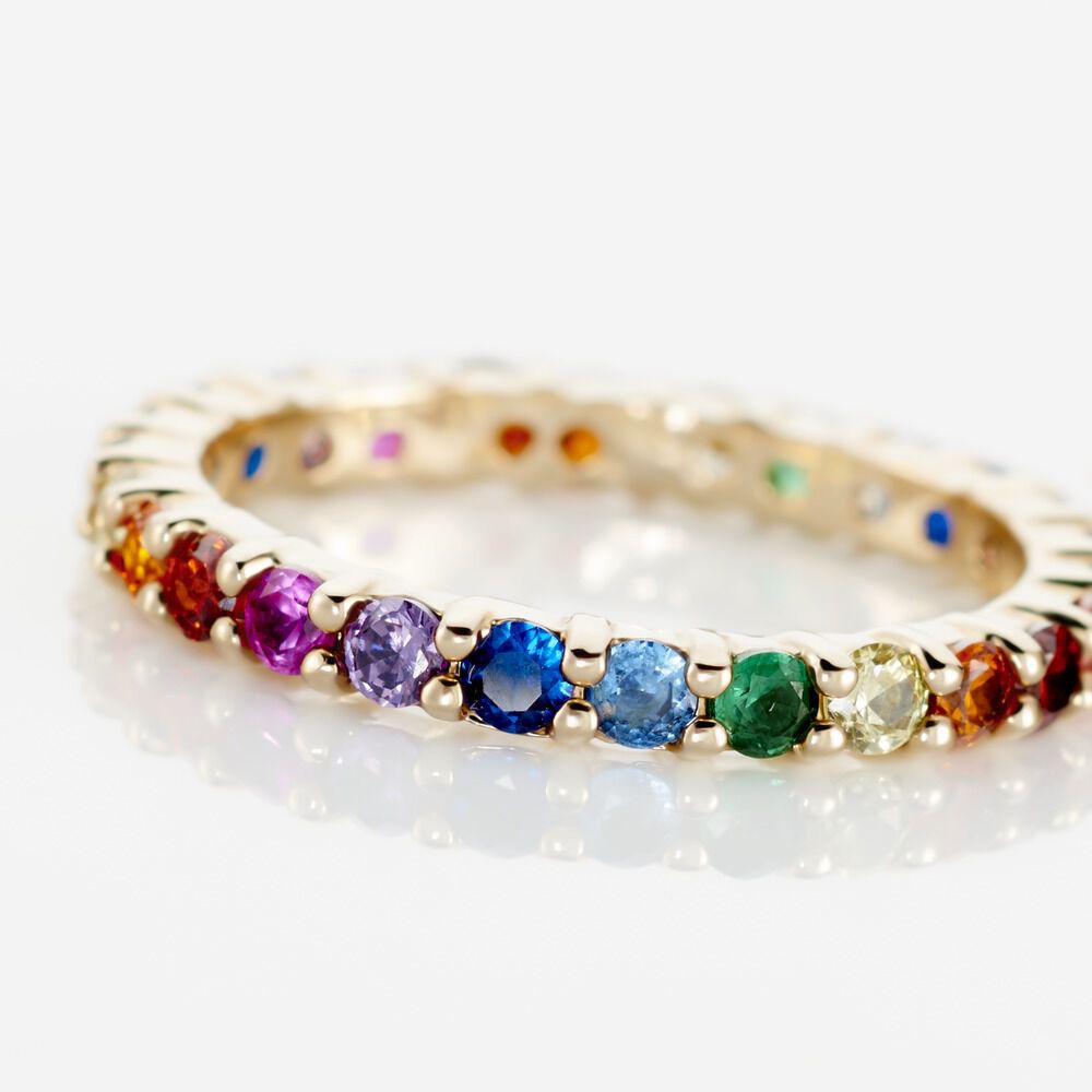 Bague Kaelea Plaqué Or Jaune Oxyde De Zirconium - Bagues avec pierre Femme | Marc Orian