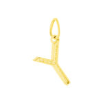 Pendentif Lettre Y Or Jaune Oxyde - Pendentifs Famille | Marc Orian