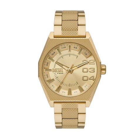 Montre Diesel Scraper Doré - Montres étanches Homme | Marc Orian
