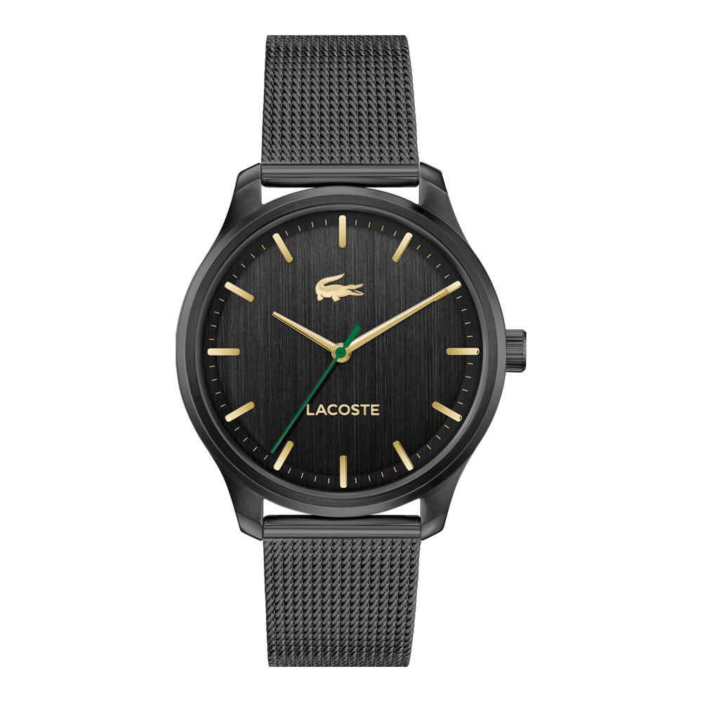 Montre Lacoste Lisbon Noir - Fête des pères Homme | Marc Orian