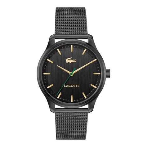 Montre Lacoste Lisbon Noir - Fête des pères Homme | Marc Orian