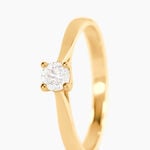 Bague Solitaire Victoria Or Jaune Diamant - Solitaires Femme | Marc Orian