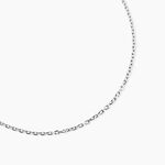 Collier Maille Argent Claudine - Colliers fantaisie Homme | Marc Orian
