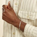 Bracelet Identité Argent Blanc Vila - Bracelets fantaisie Homme | Marc Orian