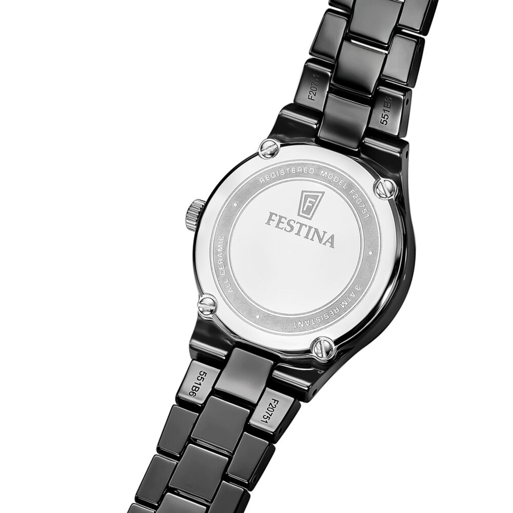 Montre Festina Ceramic 31 Noir - Montres &eacute;tanches Femme | Marc Orian