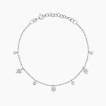 Bracelet Astria Argent Blanc Oxyde De Zirconium - Bracelets fantaisie Femme | Marc Orian