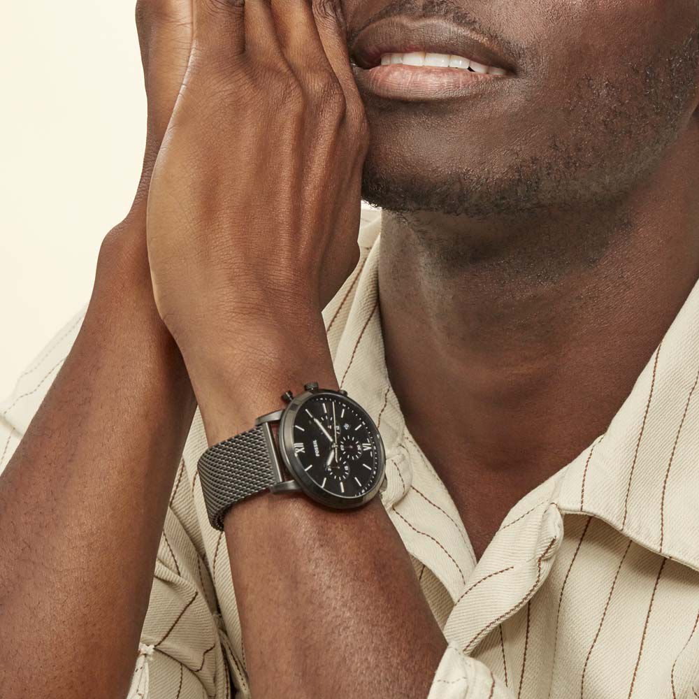 Montre Fossil Neutra Chrono Noir - HIMHN1N5000 • Marc Orian | Bijouterie en  ligne