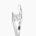 Bague Solitaire Camilia Or Blanc Oxyde De Zirconium - Solitaires Femme | Marc Orian