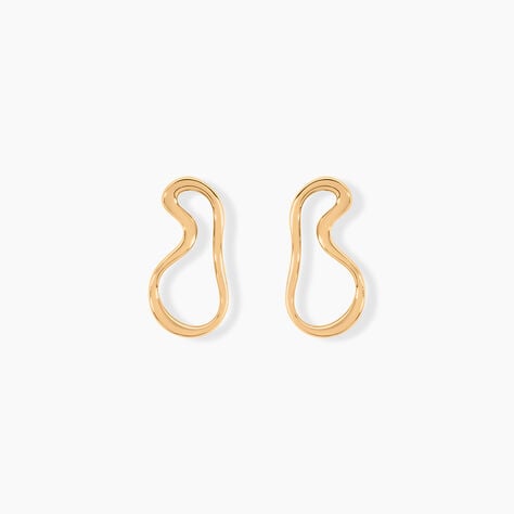 Boucles D'oreilles Puces Seyda Plaqu&eacute; Or Jaune - Puces Femme | Marc Orian