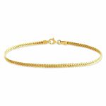 Bracelet Or Jaune Izel Maille Anglaise - Bracelets mailles Femme | Marc Orian