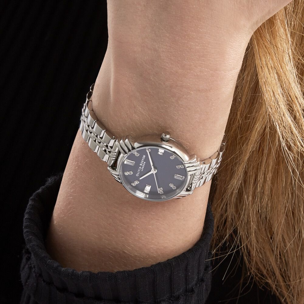 Montre Olivia Burton Art Deco Bleu - Montres étanches Femme | Marc Orian