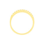 Alliance Pristina Or Jaune Diamant - Alliances avec pierres Femme | Marc Orian