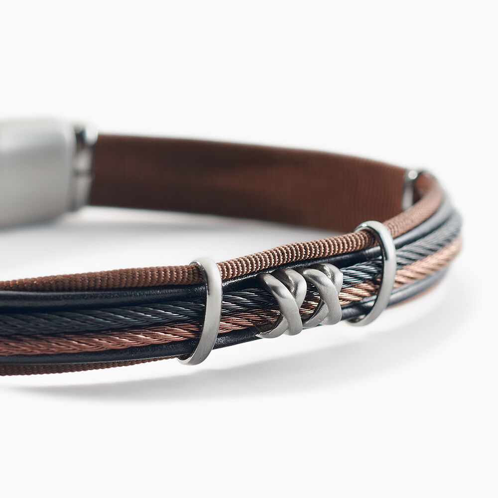 Bracelet Jourdan Daividh Cuir - Bijoux Homme | Marc Orian