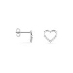 Boucles D'oreilles Puces Budenicus Argent Oxyde De Zirconium - Puces Femme | Marc Orian