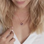 Collier Ludmille Or Jaune Amethyste - Colliers avec pierres Femme | Marc Orian