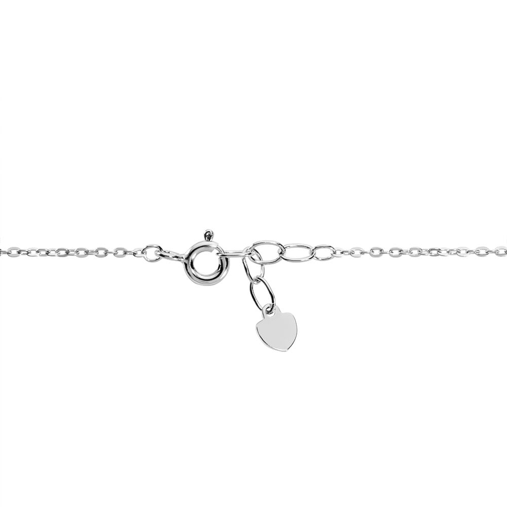 Bracelet Coline Argent Blanc - Bracelets Anneaux Entrelaces Femme | Marc Orian