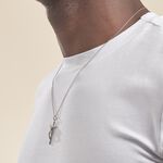 Pendentif Nessahae Argent Blanc - Pendentifs Unisex | Marc Orian
