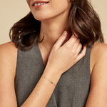 Bracelet Emotion Or Jaune Emeraude Diamant - Bracelets cha&icirc;nes Femme | Marc Orian