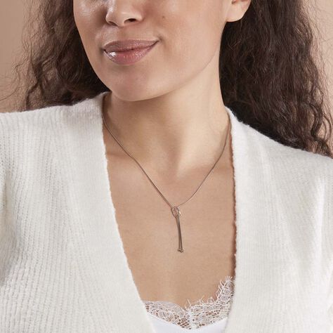 Collier Mariana Argent Blanc - Colliers Femme | Marc Orian