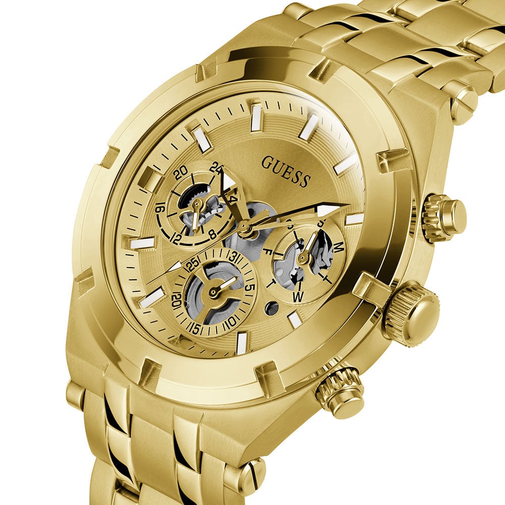 Montre Guess Continental Champagne - Montres &eacute;tanches Homme | Marc Orian