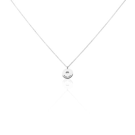 Collier Argent Blanc Nevada - Colliers fantaisie Femme | Marc Orian