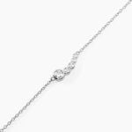 Bracelet Esperance Argent Blanc Oxyde De Zirconium - Bracelets fantaisie Femme | Marc Orian
