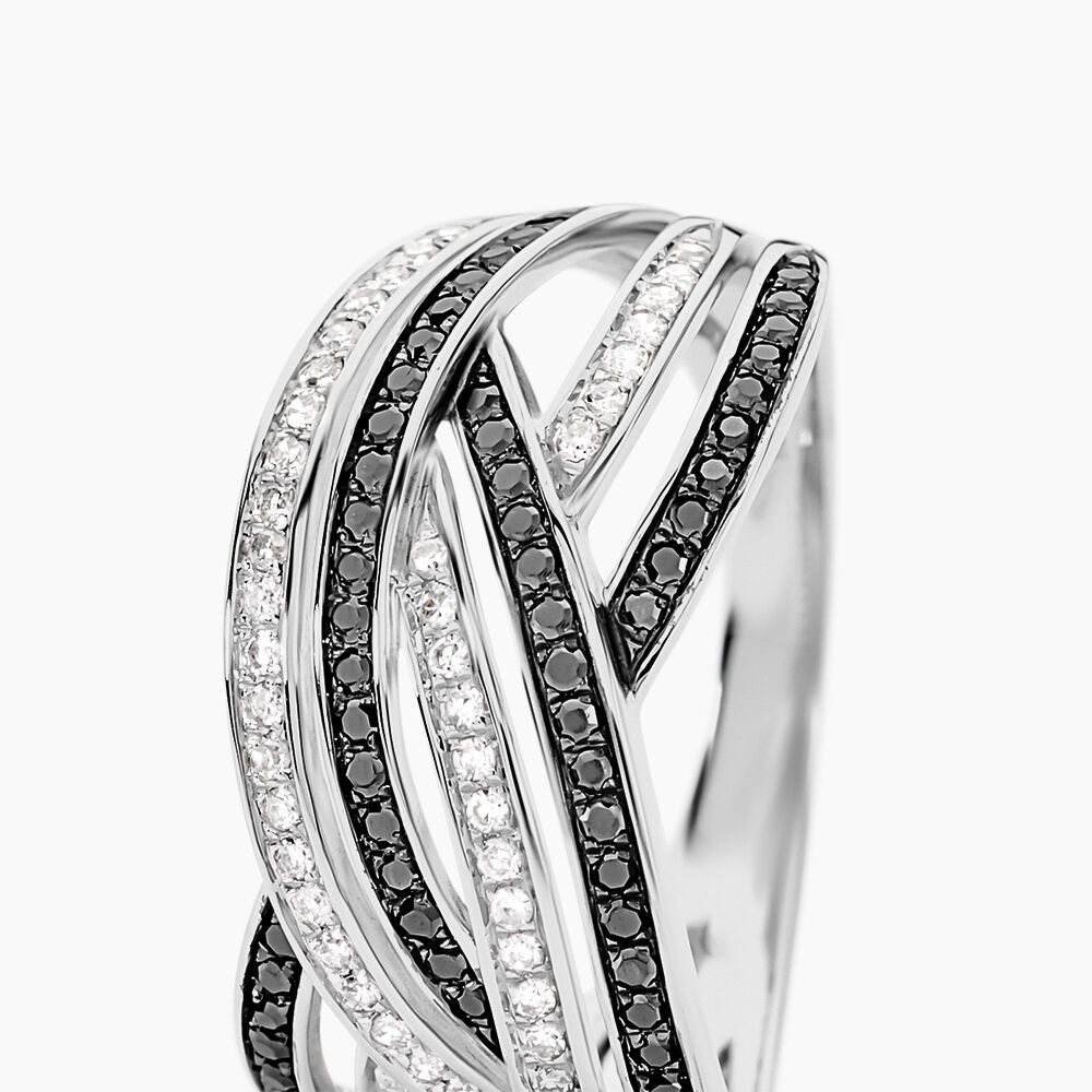 Bague Lola Or Blanc Diamant - Bagues pierres pr&eacute;cieuses Femme | Marc Orian