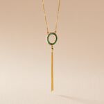 Collier L'incessante Or Jaune Malachite - Colliers avec pierres Femme | Marc Orian