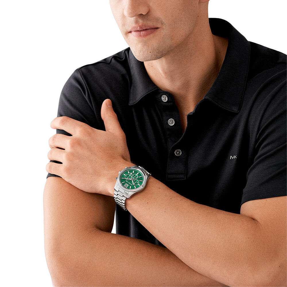 Montre Michael Kors Lexington Vert - Montres étanches Homme | Marc Orian
