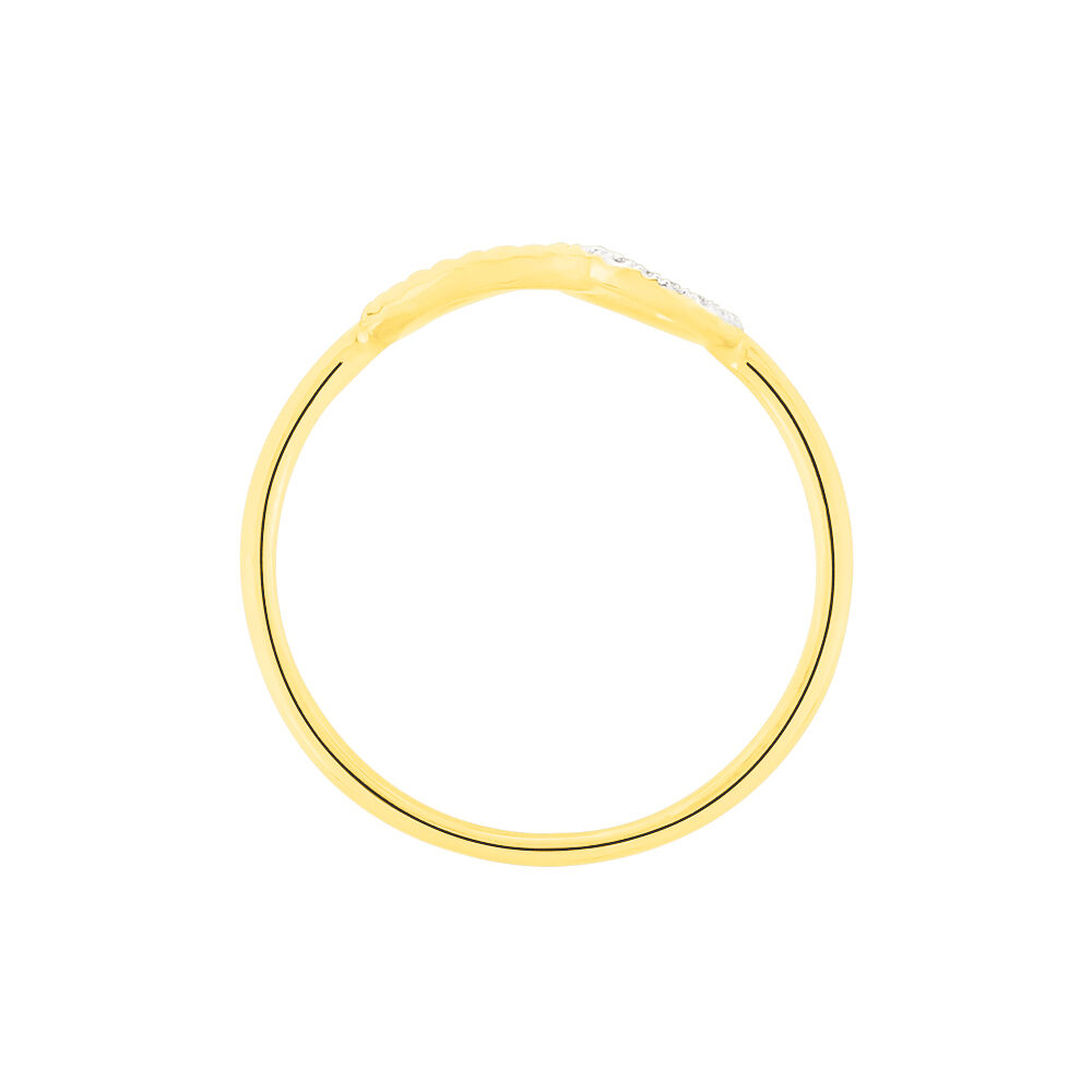 Bague Amanda Or Jaune Diamant - Bagues pierres précieuses Femme | Marc Orian