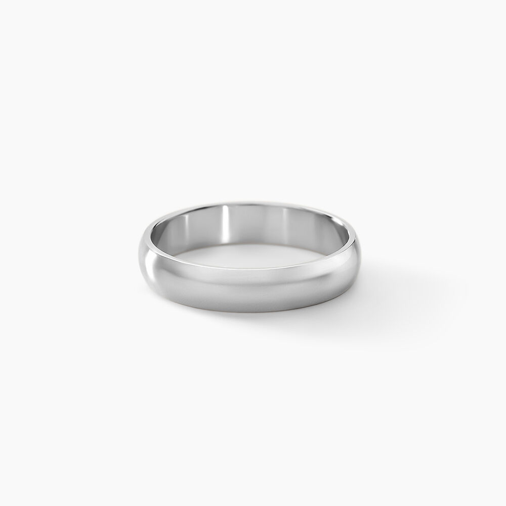 Alliance Alexyne Argent Blanc - Alliances duo Famille | Marc Orian