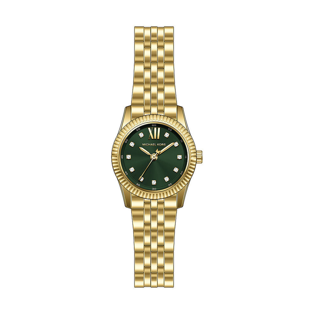 Montre Michael Kors Petite Lexington Vert - Montres &eacute;tanches Femme | Marc Orian