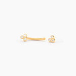 Piercing Brigid Or Jaune Oxyde De Zirconium - Piercings Femme | Marc Orian