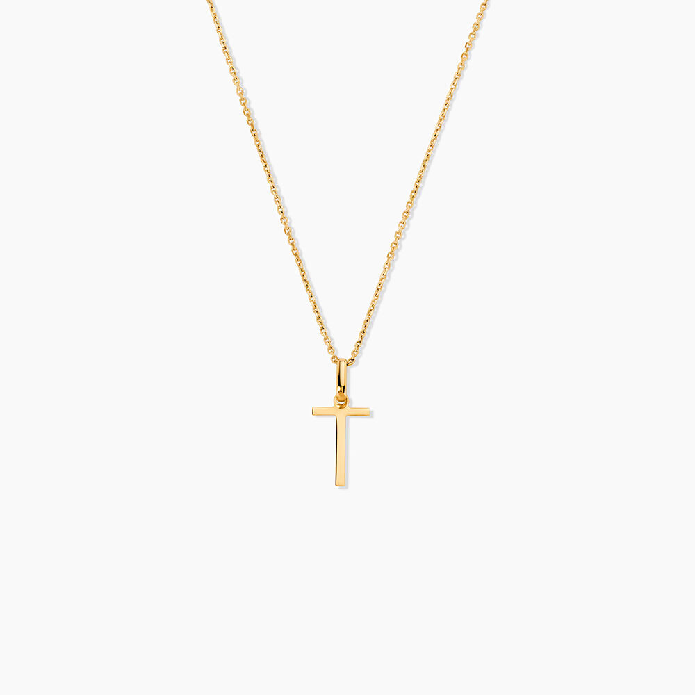 Pendentif Ionia Lettre Or Jaune - Pendentifs Famille | Marc Orian