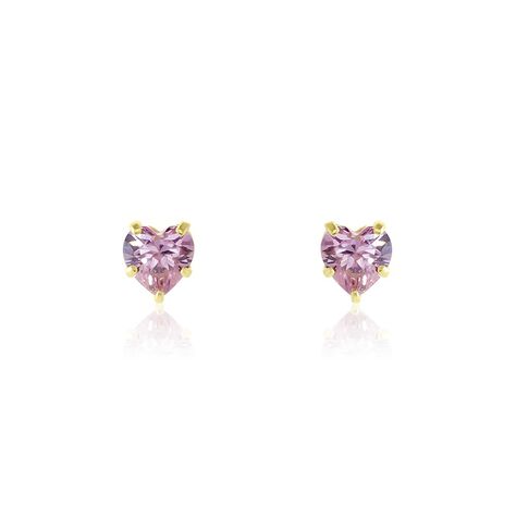 Boucles D'oreilles Puces Daria Or Jaune Oxyde - Puces Femme | Marc Orian